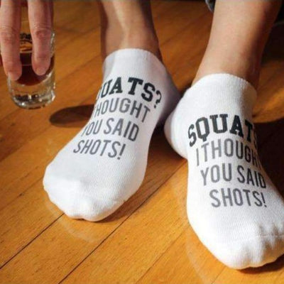 Squats or Shots Socks