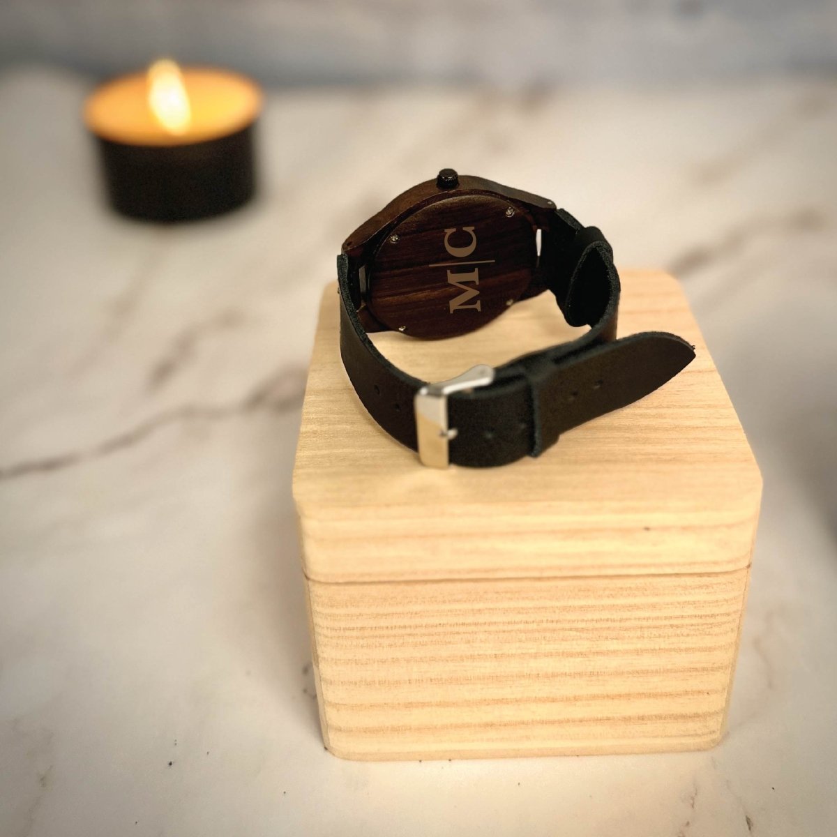 Unique Personalized Sentimental Watch And Box Customized watch Gifts for Men by Groovy Guy