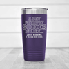 Purple soccer tumbler Cant Imagine A Day Without Soccer