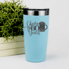 Teal Birthday Tumbler With Cheers To Sixty Beer Design