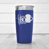 Blue Birthday Tumbler With Cheers To 80 Years Beer Design
