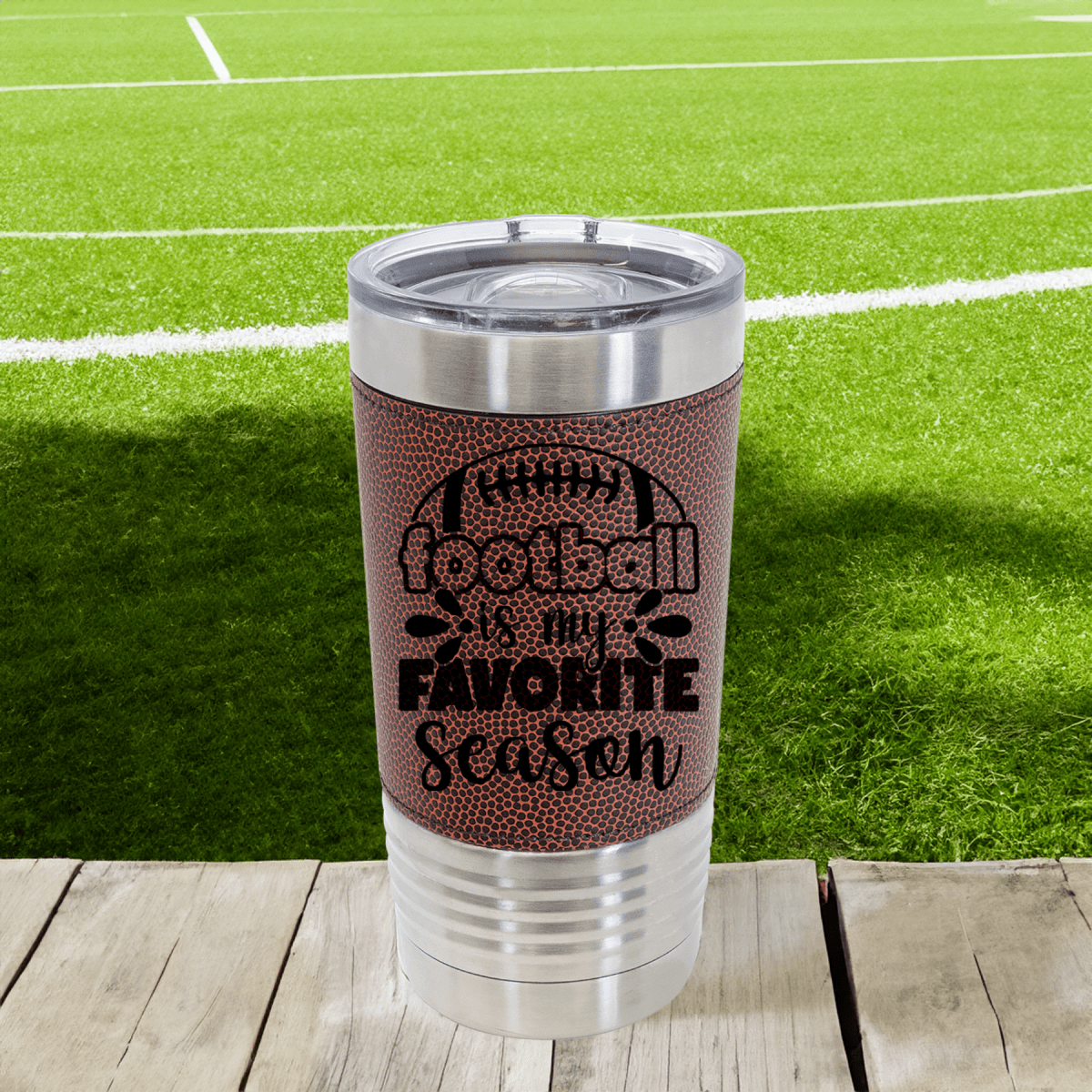 Countdown To Kickoff Football Tumbler