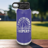 Purple Basketball Water Bottle With Court Dreams And Daily Life Design