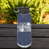 Funny Gridiron Passion 32 Oz Water Bottle