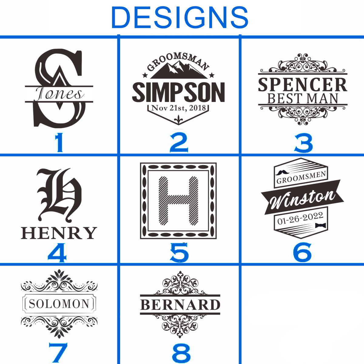 Unique Personalized Wood Nightstand Tray Customized Professional Gifts for Men by Groovy Guy