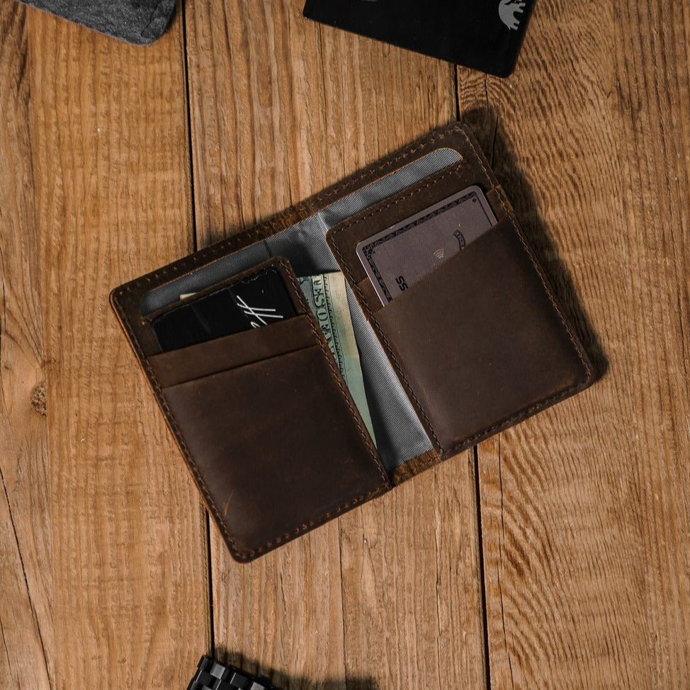 Unique Personalized The Terra Messenger Wallet Customized Wallet Gifts for Men by Groovy Guy