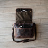 Rugged Leather Messenger Bag