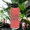 Salmon Fathers Day Water Bottle With Dad Fuel Design