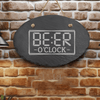 Digital Beer Clock Slate Wall Decor