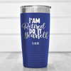 Blue Retirement Tumbler With Do It Yourself Im Retired Design
