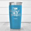 Light Blue Retirement Tumbler With Do It Yourself Im Retired Design