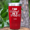 Red Retirement Tumbler With Do It Yourself Im Retired Design