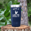 Navy golf tumbler Drive Like You Stole