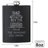 Father's Day Flask