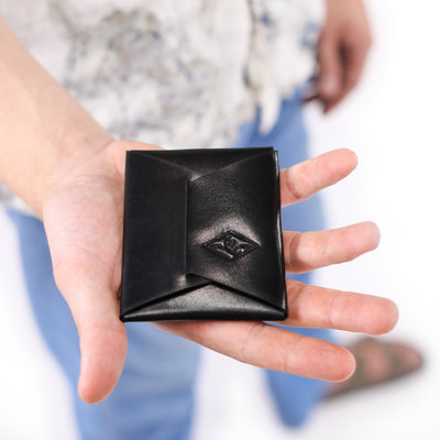 Folding Slim Leather Wallet