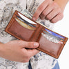 Custom Leather Bifold Wallet