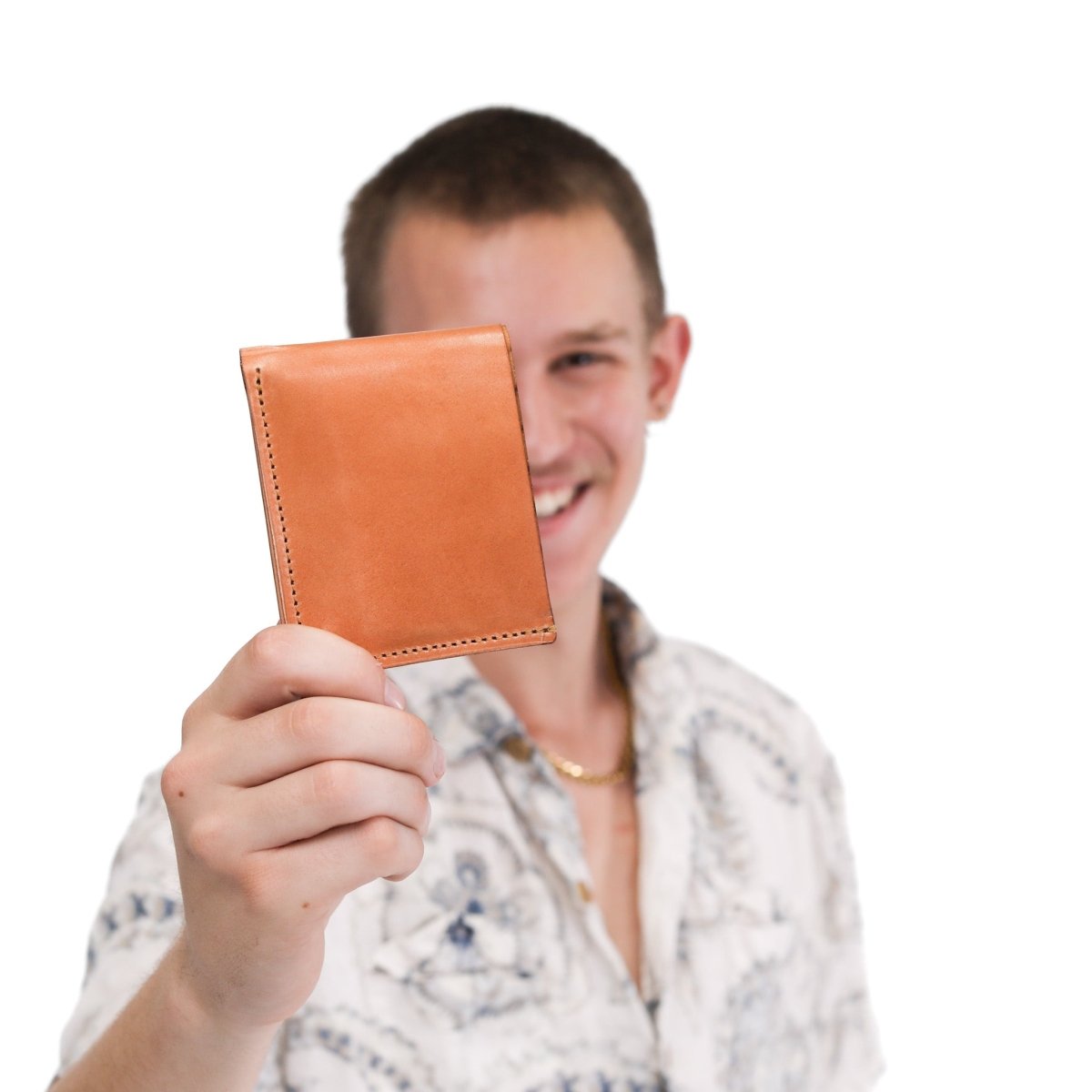 Unique Personalized Custom Leather Bifold Wallet Customized Wallet Gifts for Men by Groovy Guy