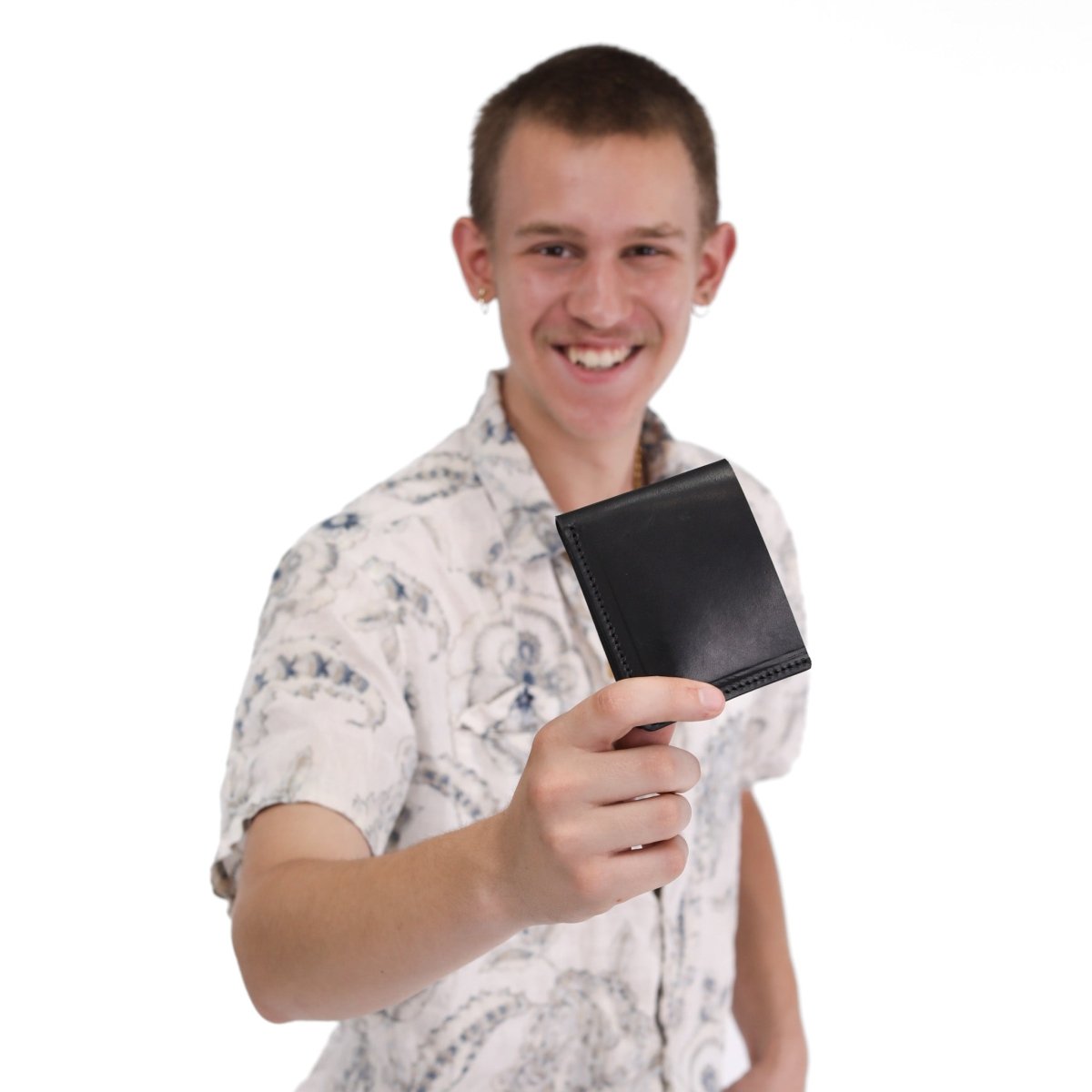 Unique Personalized Custom Leather Bifold Wallet Customized Wallet Gifts for Men by Groovy Guy