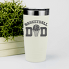 White basketball tumbler Father Of The Court