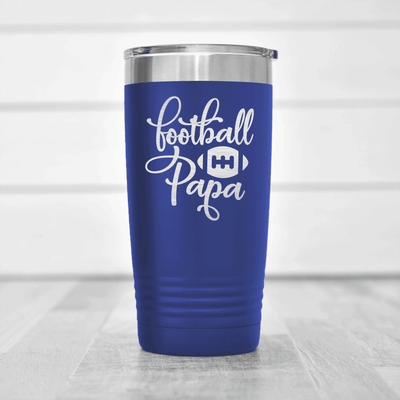 Blue football tumbler Father Of The Football Field