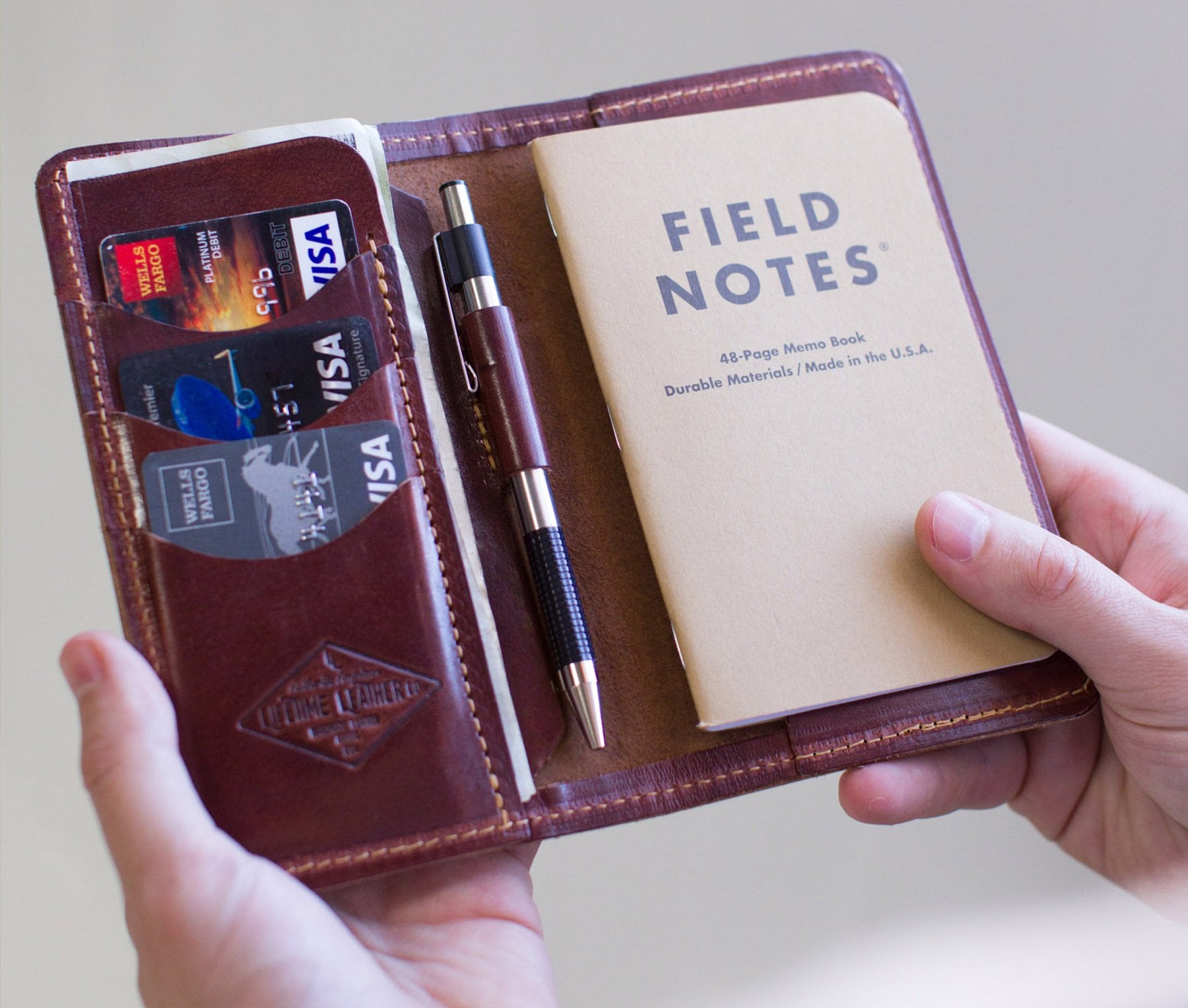 Rivet & Chain Journeyman Notebook Wallet — Tools and Toys