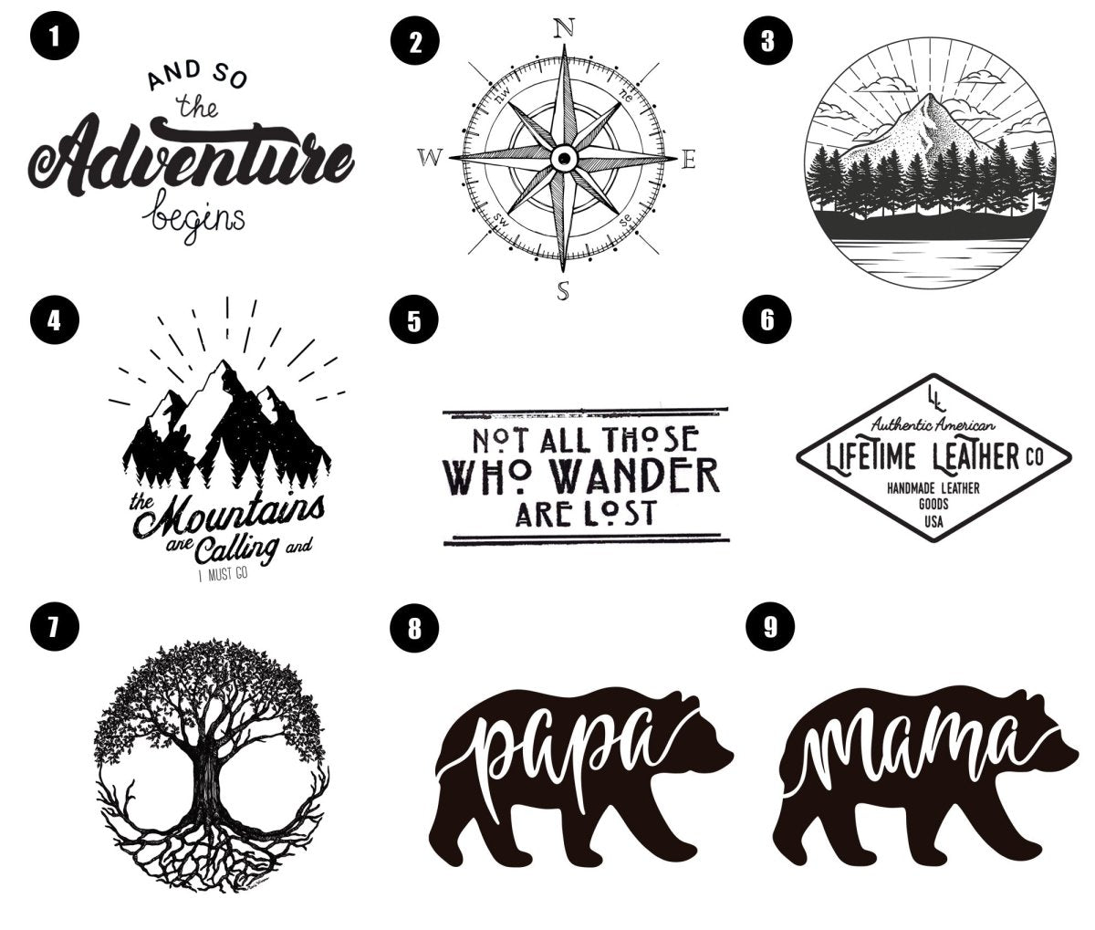 Unique Personalized Personalized Monogrammed Leather Journal Customized Leather Gifts for Men by Groovy Guy