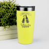 Yellow fathers day tumbler First Fathers Day