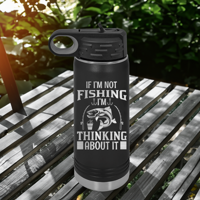 Fishing On My Mind Water Bottle