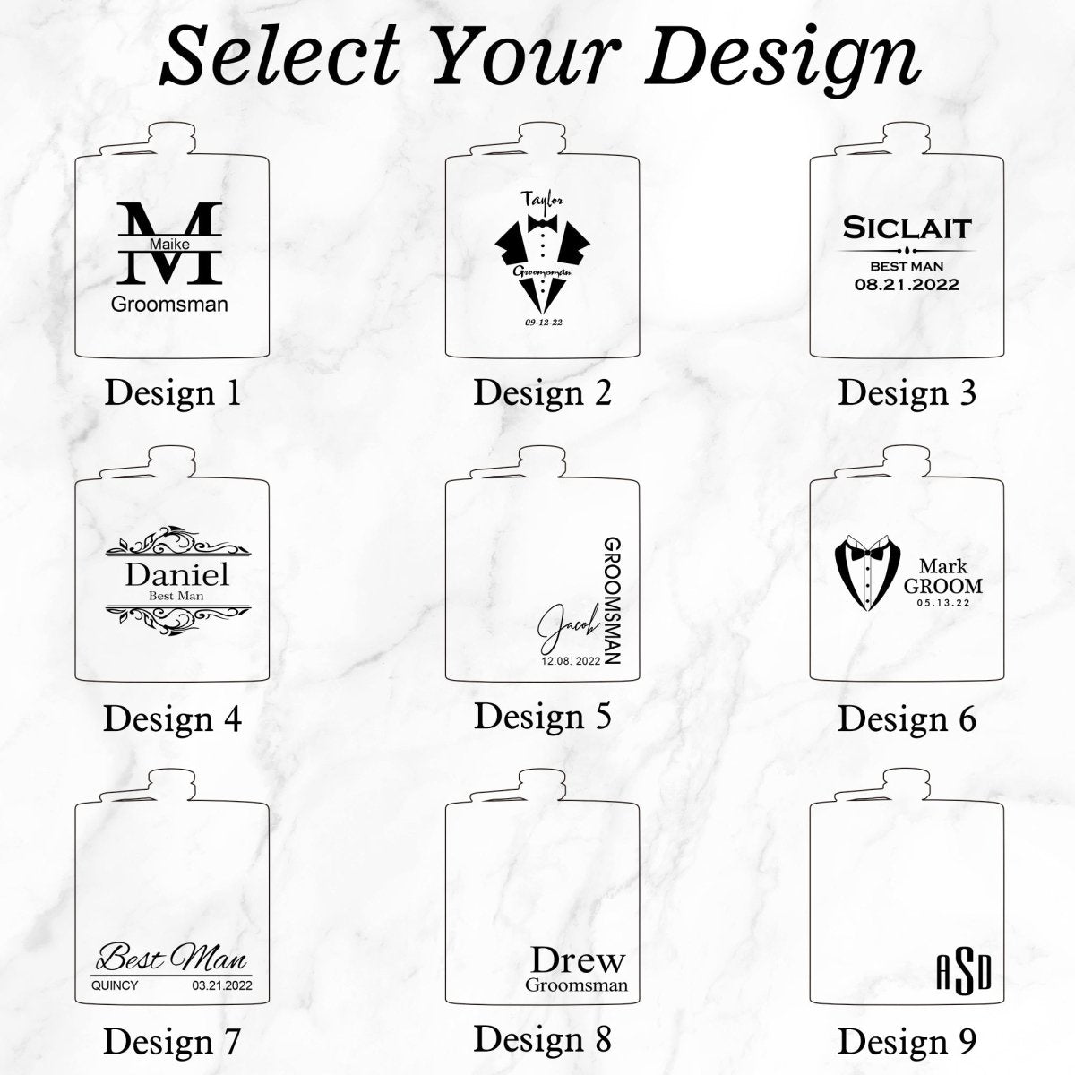 Unique Personalized Sipping in Style Box Set Customized Gift Sets Gifts for Men by Groovy Guy