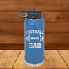 Pride of the Pigskin: Dad 32 Oz Water Bottle