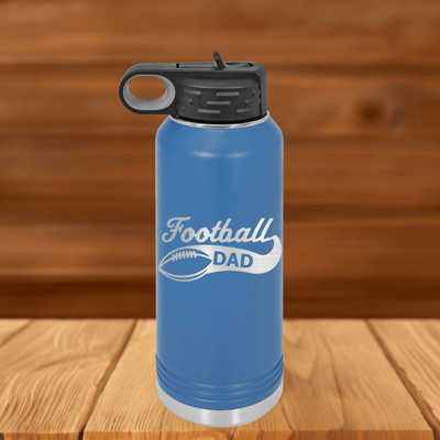 Swipe to Football Mode 32 Oz Water Bottle