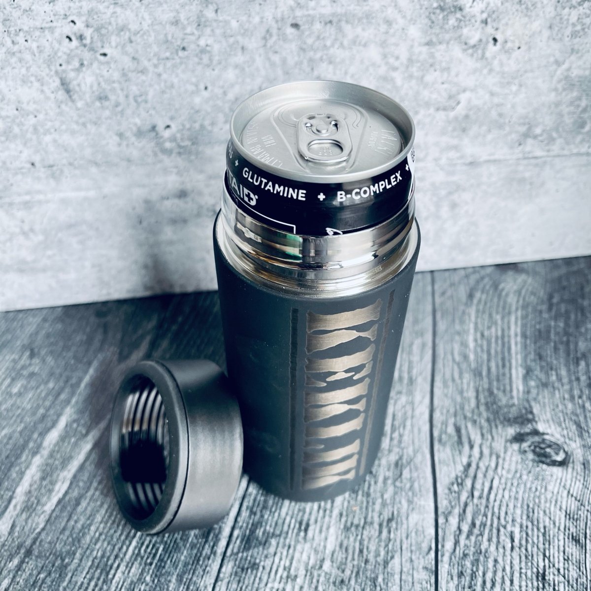 Unique Personalized Custom Skinny Can Koozie Customized Gifts for Men by Groovy Guy