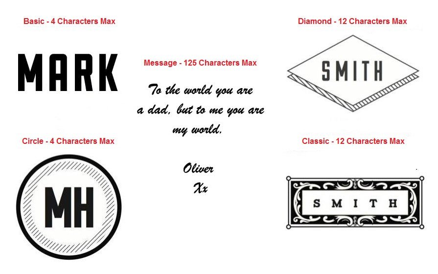 Unique Personalized Trim and Slim Customized Wallet Gifts for Men by Groovy Guy