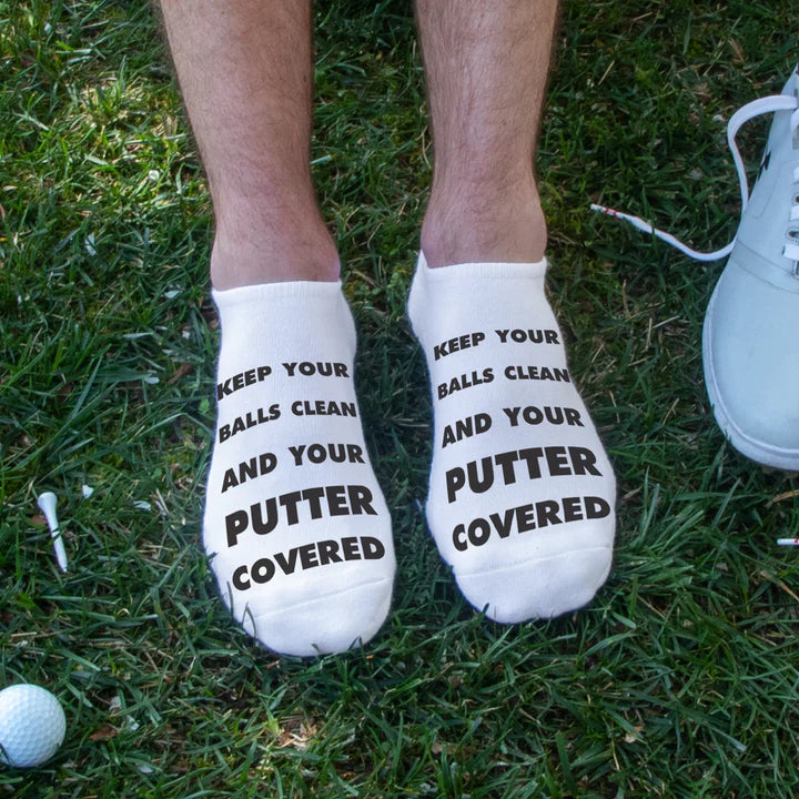 Funny Saying Golf Socks