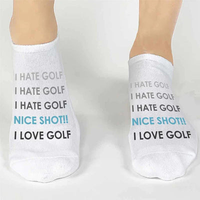 Love/Hate Golf No-Show Socks