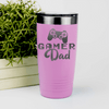 Pink fathers day tumbler Gamer Dad