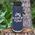 Navy Fathers Day Water Bottle With Gamer Dad Design