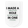 Funny Hole In One Golf Socks