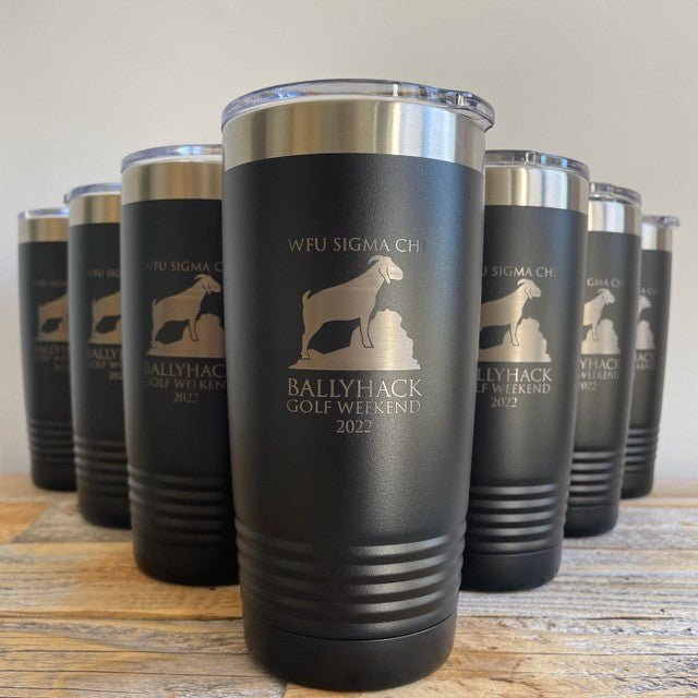 Unique Personalized Custom Logo Tumbler Customized Gifts for Men by Groovy Guy