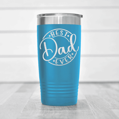 Light Blue fathers day tumbler Greatest Dad