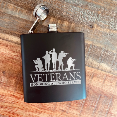 Honoring Who Served Flask