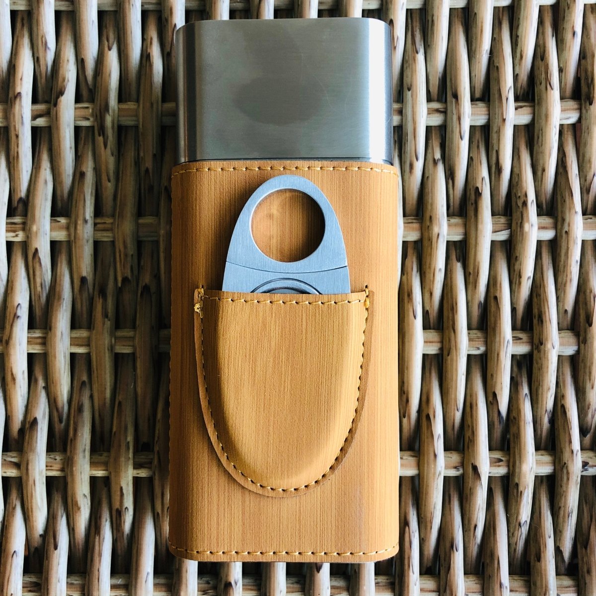 Unique Personalized Cigar Travel Set Customized Cigar Gifts for Men by Groovy Guy