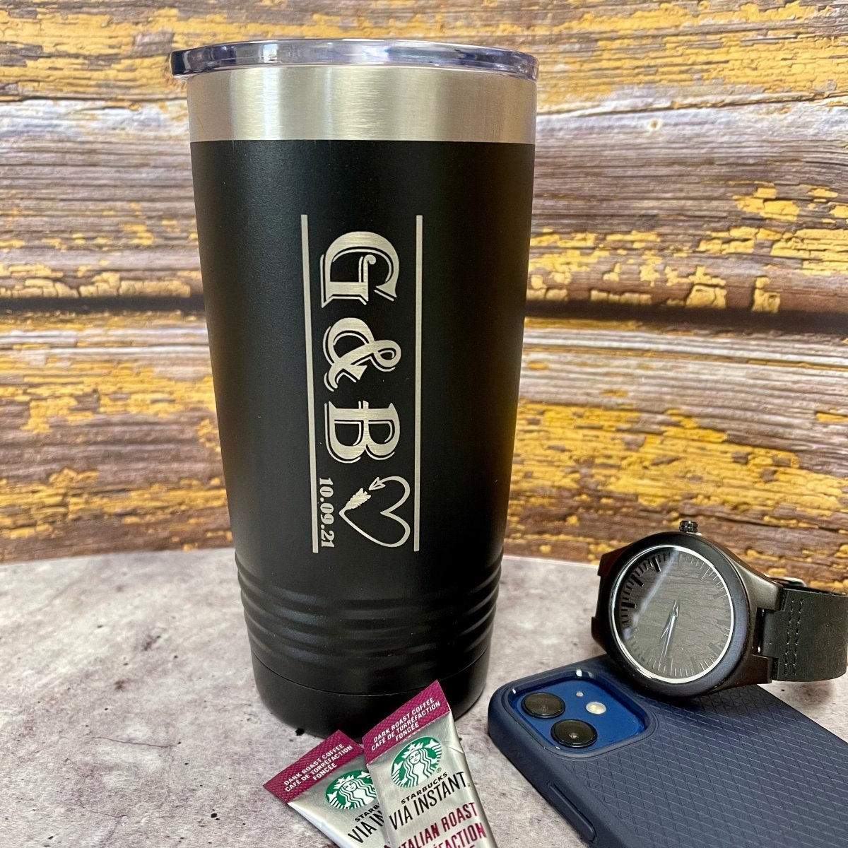 Unique Personalized Cupids Cup Customized Gifts for Men by Groovy Guy