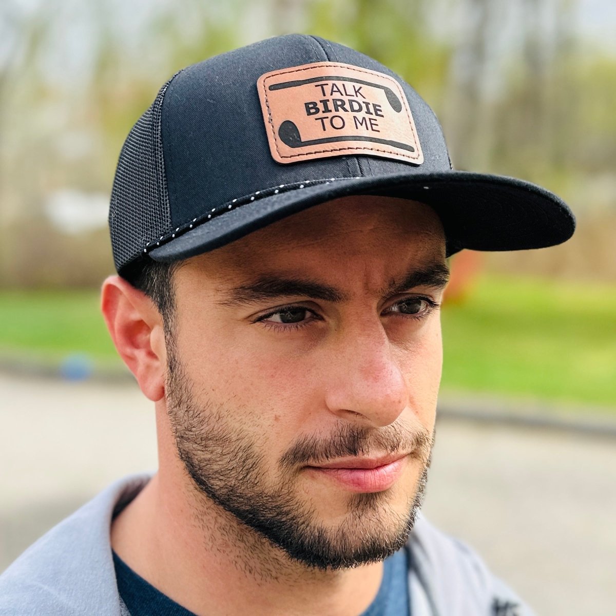 Unique Personalized Swingin' Style Golf Hats Customized Golf Gifts for Men by Groovy Guy