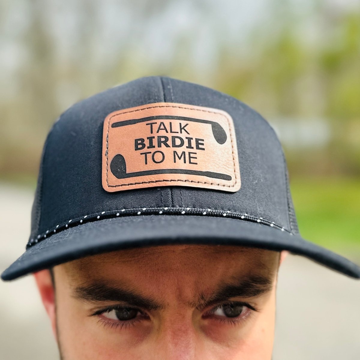 Unique Personalized Swingin' Style Golf Hats Customized Golf Gifts for Men by Groovy Guy