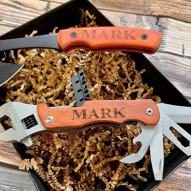 Unique Personalized Ultimate Man Gift Box Set Customized Gift Set Gifts for Men by Groovy Guy