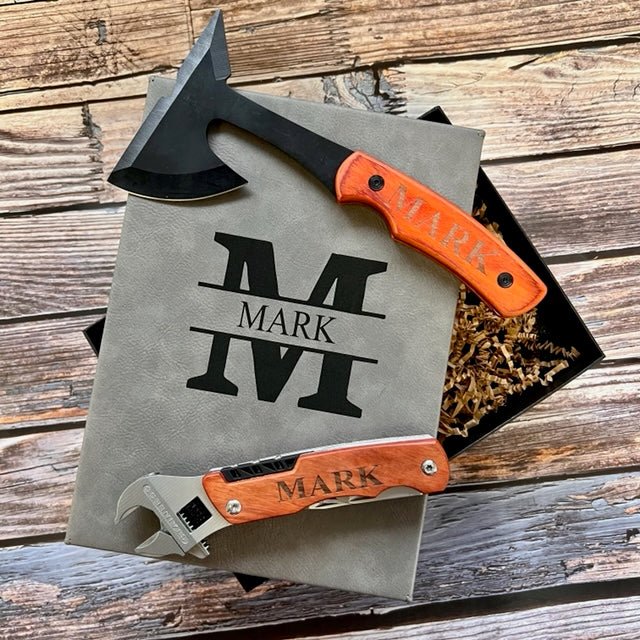 Unique Personalized Ultimate Man Gift Box Set Customized Gift Set Gifts for Men by Groovy Guy