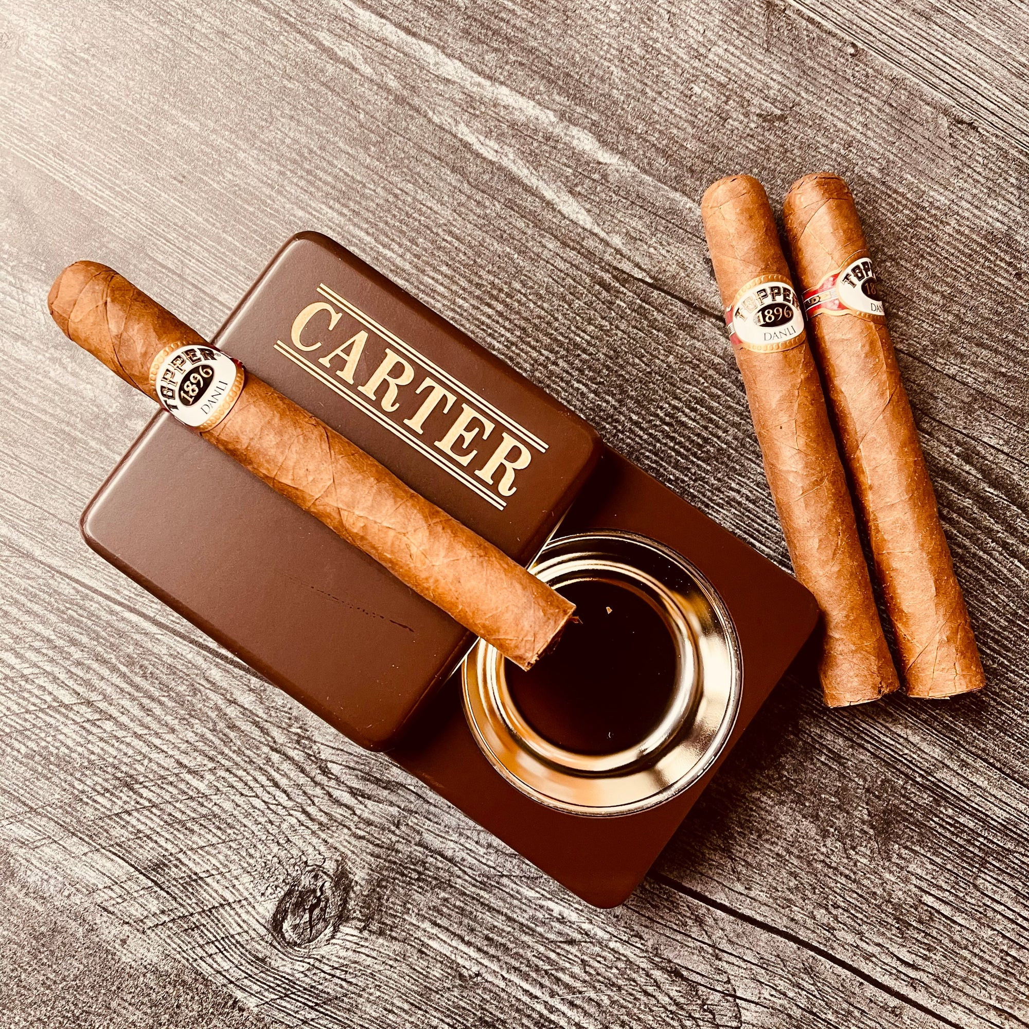 Black Cigar Ashtray Classic Ceramic Home 2 Slot Cigar Holder Gadgets  Portable Travel Ash Slot Tobacco Cigarette Ashtrays Tools