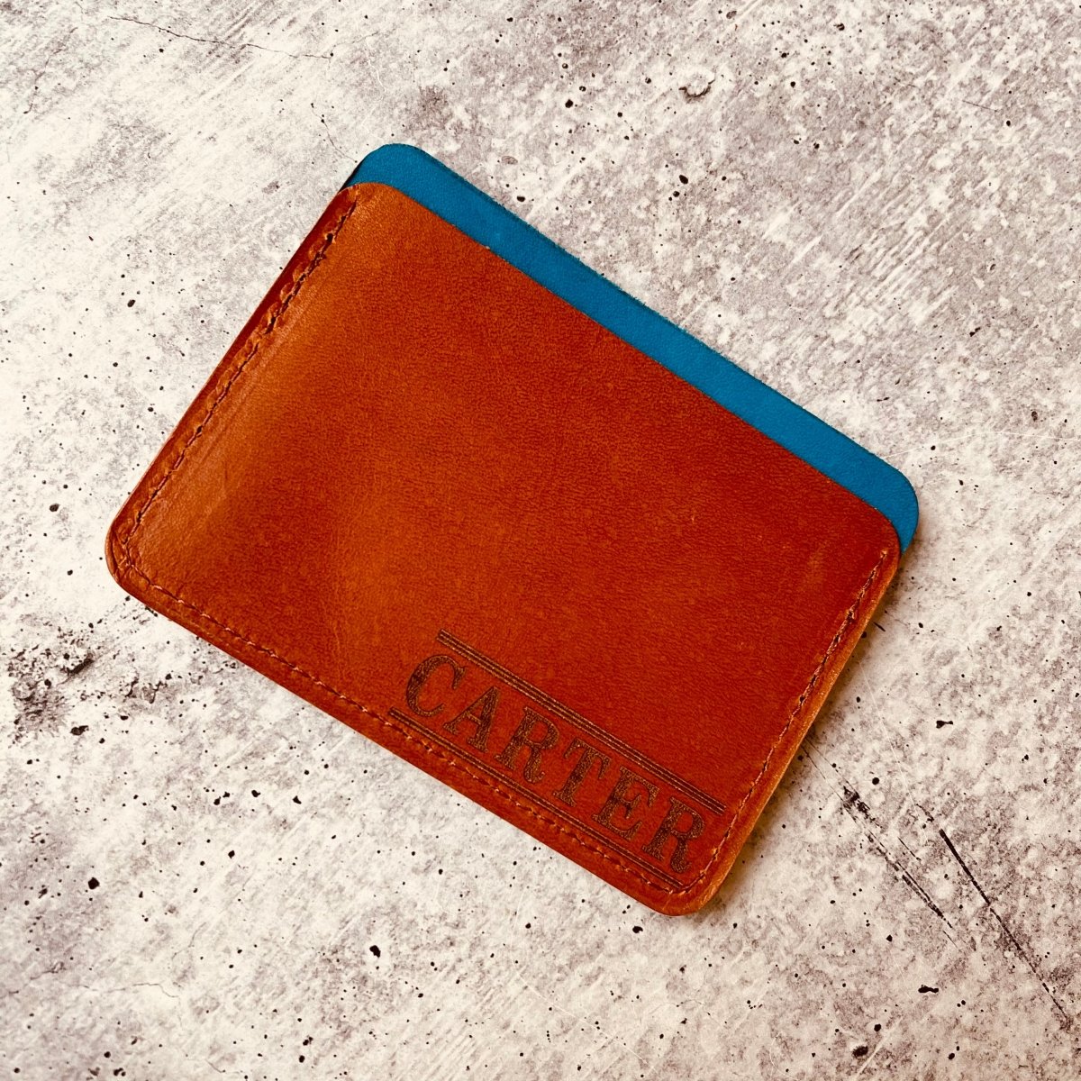 Unique Personalized Engraved & Tailored Customized Wallet Gifts for Men by Groovy Guy