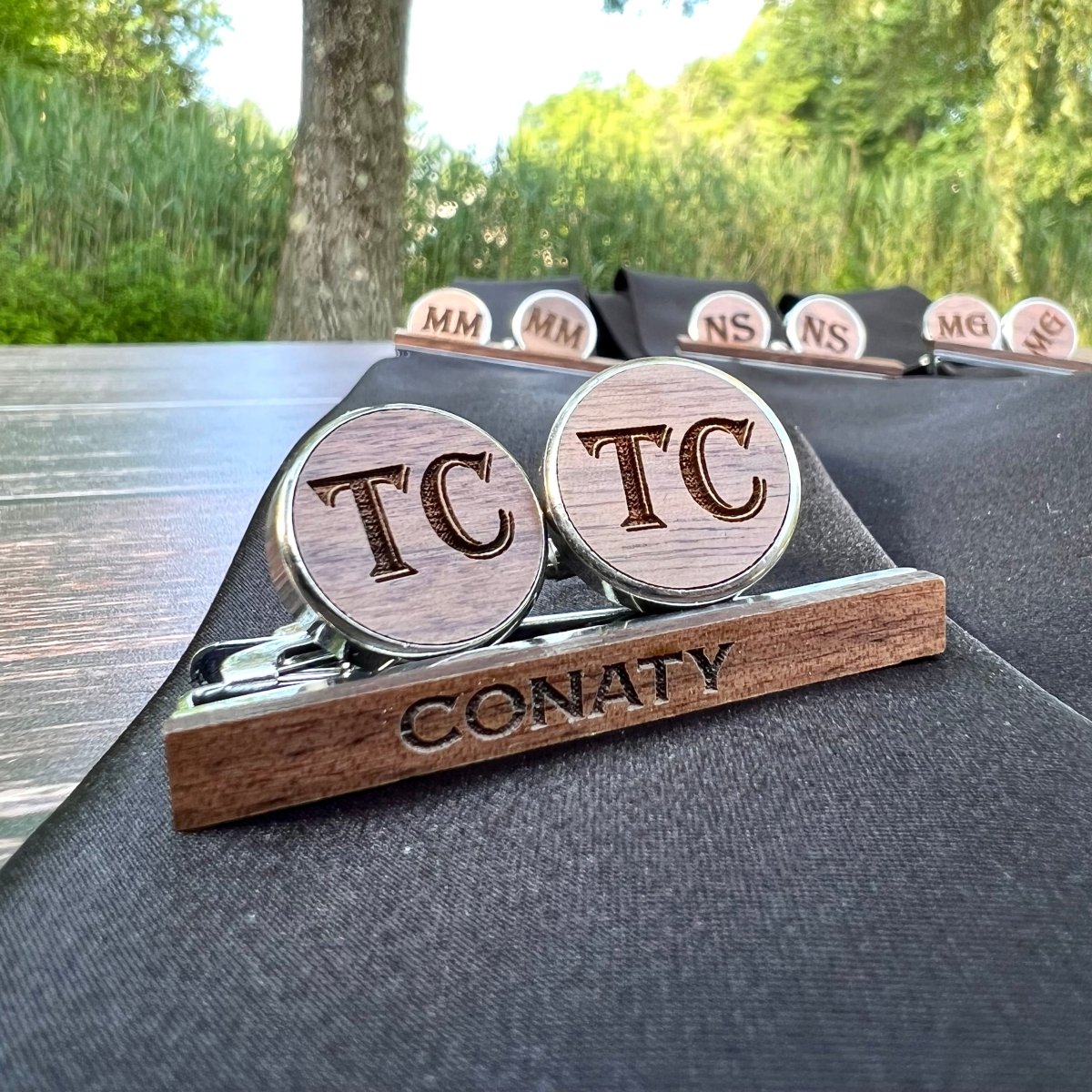 Unique Personalized Dressed To Kill Customized Cufflinks Gifts for Men by Groovy Guy